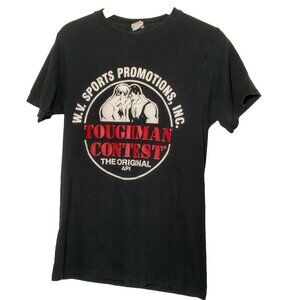 WV Sports Promotions Toughman Contest Small T Shirt Fighting Boxing Event Black